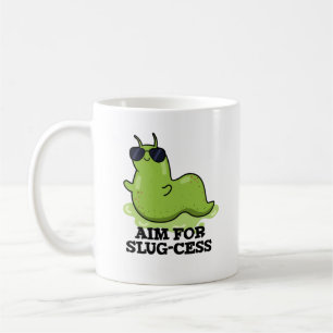 Slug-cess - Lustigt positivt Slug Pun Kaffemugg