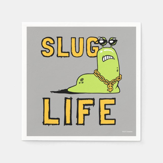 Slug Life Pappersservett (Framsidan)