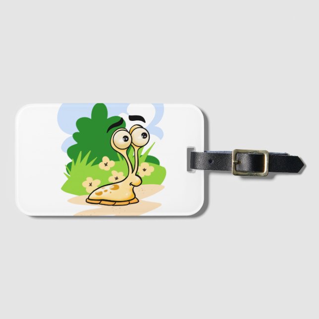 Slug Luggage Tag Bagagebricka (Framsida horisontal)