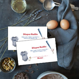 Slugger Baseball Shirt Diaper Raffle Baby Shower  Tilläggskort