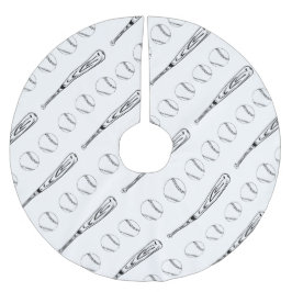 Sluggerträdkjol Julgransmatta Borstad Polyester