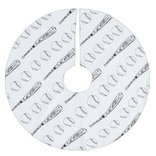 Sluggerträdkjol Julgransmatta Borstad Polyester