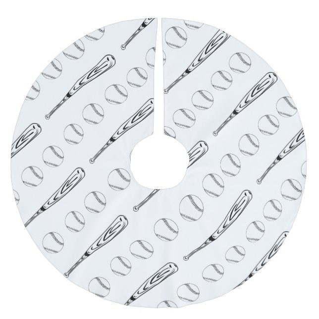 Sluggerträdkjol Julgransmatta Borstad Polyester (Framsidan)