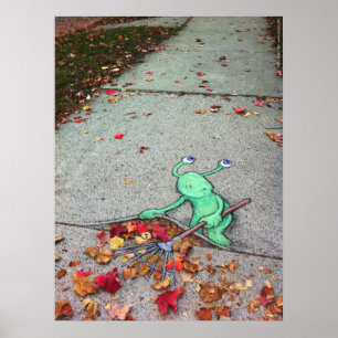 sluggo den lata löv-rakeren poster