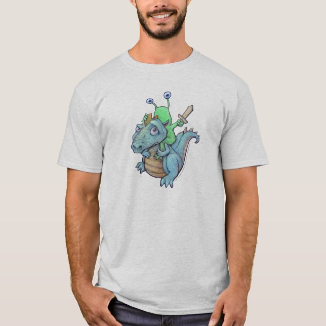 Sluggo och den motvilliga steeden t shirt (Framsida)