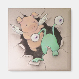 sluggo- och philomenamagnet magnet