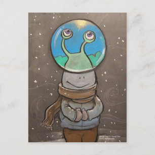 sluggo's anti-snöglob vykort