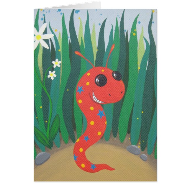 "sluggsly" gåvakort hälsningskort (Framsidan)