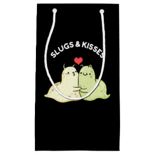 Slugs och Kisses Funny Slug Pun Mörk BG