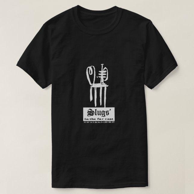 Slugs' Saloon Jazz Vintage T Shirt (Design framsida)
