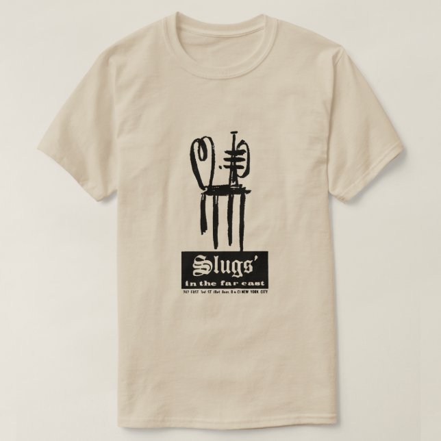 Slugs' Saloon T Shirt (Design framsida)