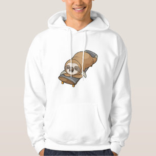 Slukt vid sömnning med Skateboard Hoodie