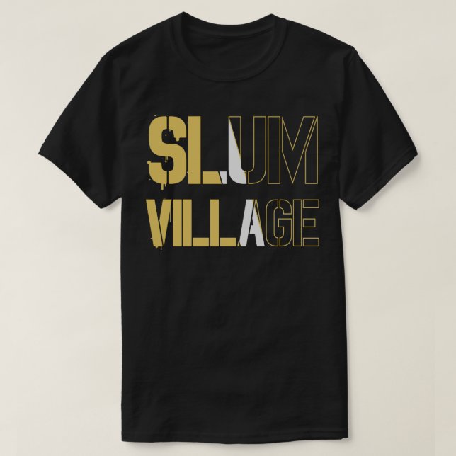 Slum Village T Shirt (Design framsida)