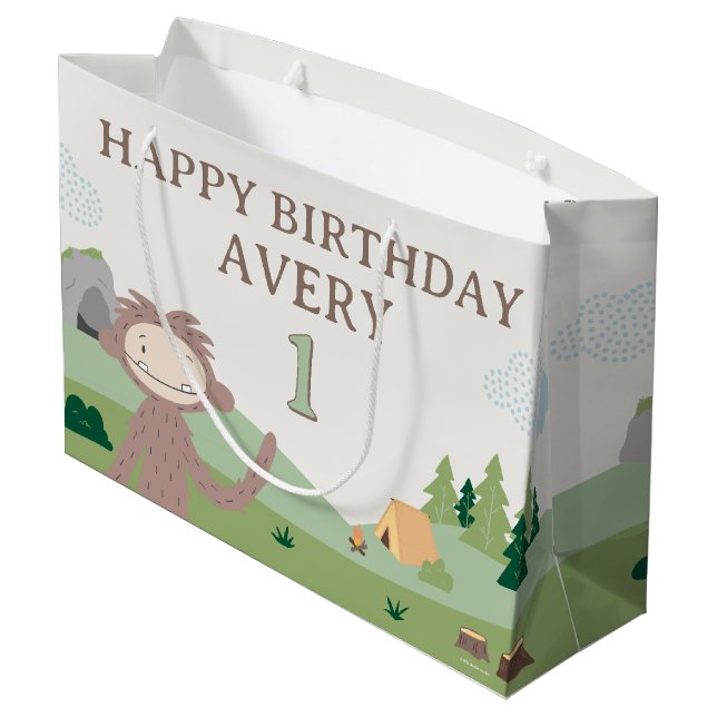 Slumberkins Bigfoot Birthday  (Baksidan Vinklad)