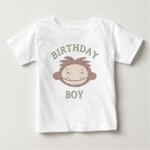 Slumberkins Bigfoot Födelsedags Pojke T Shirt