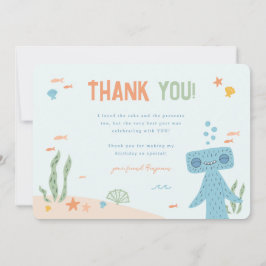 Slumberkins Hammerhead Birthday Tack Kort