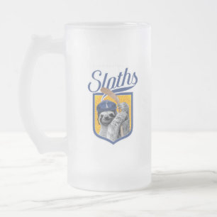 Slumgeringsfack (Hockey Team) Frostat Ölglas