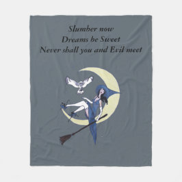 Slummerbön Fleecefilt