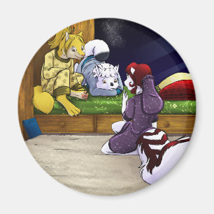 Slummerparty Magnet