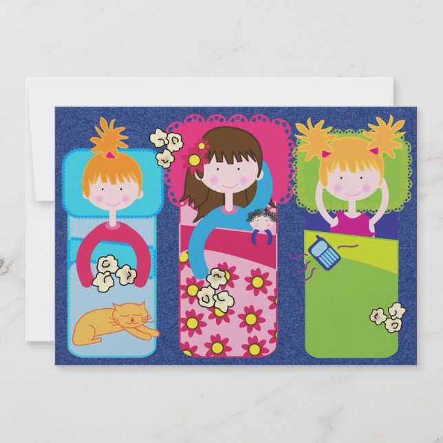 Slumpar Party/viloläge över - SRF Inbjudningar (Framsida)