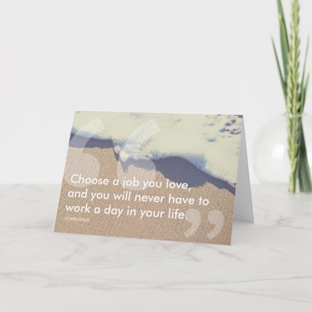 slumpartad framgångsoffert kort (Framsida)