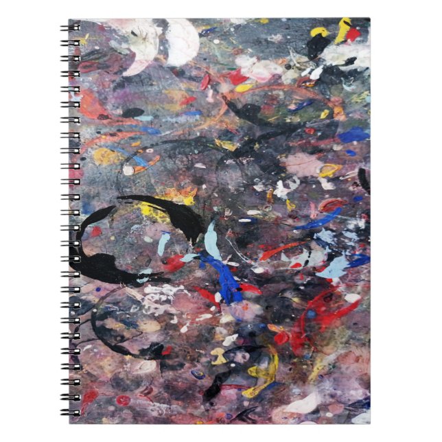 slumpkonst anteckningsbok (Framsidan)