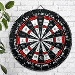 Slumpmässig beslutsmakare piltavla<br><div class="desc">Varför slösa värdefull tid med dina beslut? NU BEHÖVER DU INTE! Det är höger, med Random Decision Maker Dartboard... -... -... ... så att du kan planera ditt liv efter var det landar. Eller, om du inte gillar svaret, kasta en ny dart! Det är helt upp till dig. (Gör perfekten...</div>