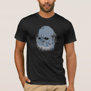 Slumpmässig Bodhidharma T-tröja T Shirt