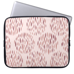 Slumpmässig geometrisk bakgrund. Sömlös mönster. V Laptop Fodral