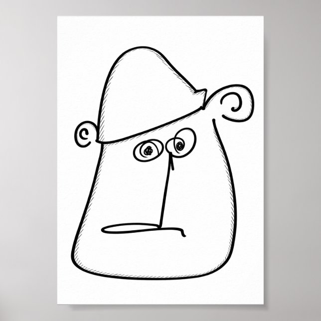 Slumpmässig kille poster (Framsidan)