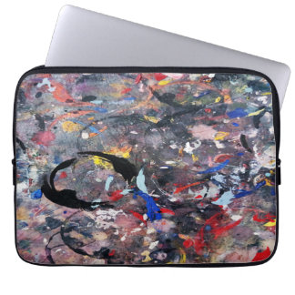 slumpmässig konst laptop fodral