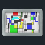 Slumpmässig kvadratbostad till Mondrian<br><div class="desc">Geometriska former inspirerade av Piet Mondrians arbete. Oregelbundna linjer-formande fyrkanter och rektanglar. Ursprunglig dekorativ digital konst.</div>