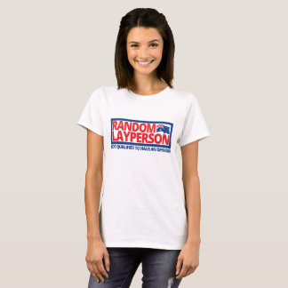 Slumpmässig Layperson (den Ausie flaggaversionen) T-shirt