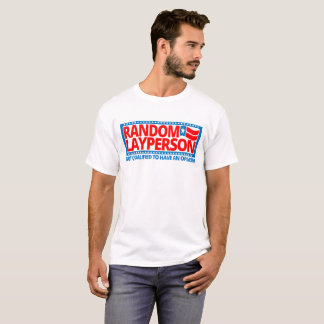 Slumpmässig Layperson Tee Shirt