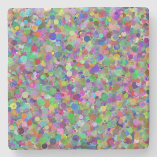 Slumpmässig primestone-Underlägg Stenunderlägg (Framsidan)