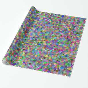 Slumpmässig radbrytning Papper Presentpapper