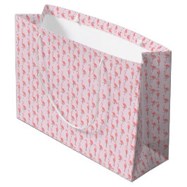 Slumpmässig Rosa Flamingo Fågel Mönster