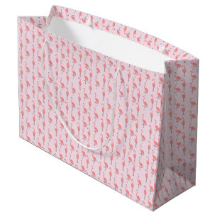 Slumpmässig Rosa Flamingo Fågel Mönster
