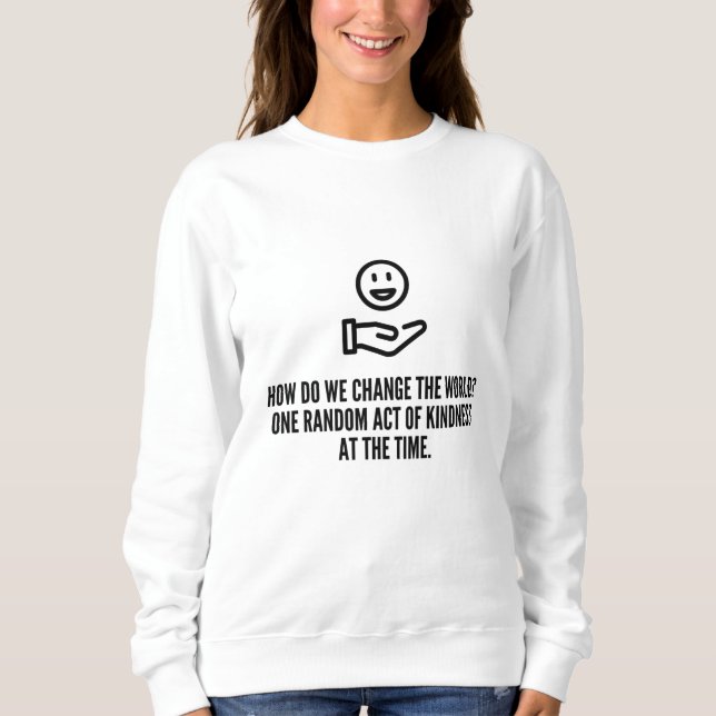 Slumpmässig vänlighet t shirt (Framsida)