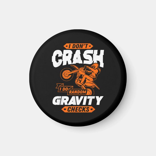 Slumpmässiga gravitationstester - Motocross & Dirt Magnet (Framsidan)