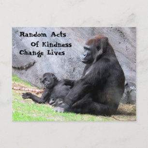 Slumpmässiga handlingar av Kindness Postcard - Gor Vykort