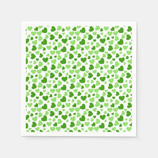 Slumpmässiga höjdpunkter för storlek och Färgad Pappersservett (Framsidan)