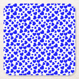 Slumpmässiga höjdpunkter för storlek och Färgad Underlägg Papper Kvadrat