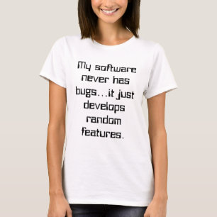 Slumpmässiga särdrag, damT-tröja Tee Shirt