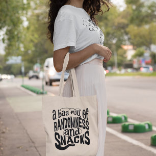 Slumpmässighet & Snacks Excentrisk Modern Stilfull Tygkasse