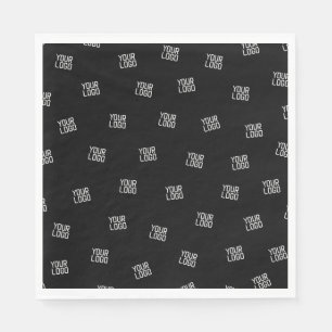 Slumpmässigt Anordnad Design, Företagets Logotyp e Pappersservett