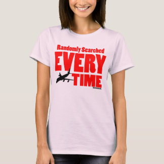 Slumpmässigt genomsökta varje gång t shirt