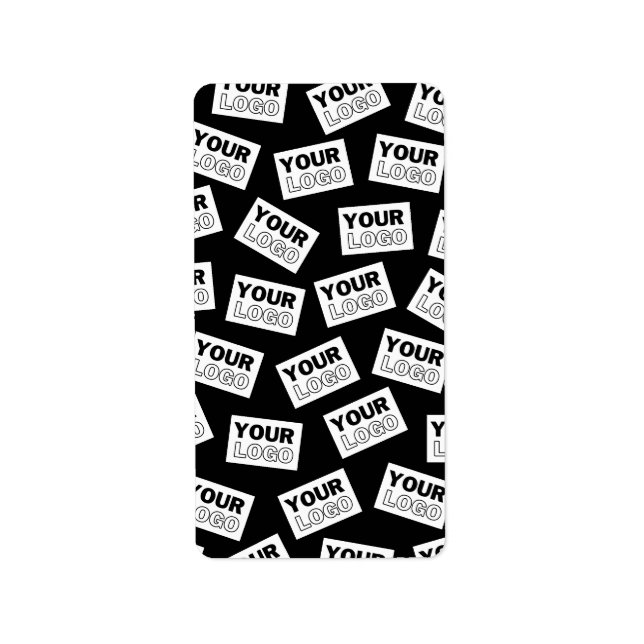 Slumpmässigt placerad sökning efter Logotyp eller  Adressetikett (Framsidan)