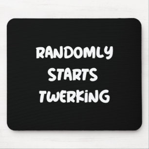 Slumpmässigt startar Twerking Dancing Twerk Musmatta