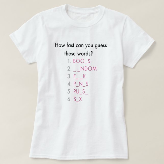 slumpmässigt t-shirt (Design framsida)